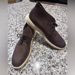 Men's Brown Cole Haan Leather Chukka Boots